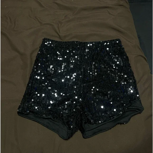 SHEIN sparkle shorts - Picture 4 of 9